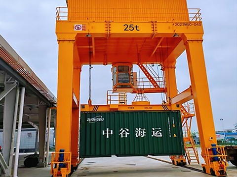 25T Rail Container Gantry Crane