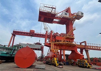 项目纪实：博贺3600t/h卸船机工厂组装