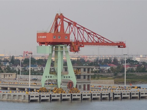 63t电磁（吊钩）两用门座式起重机