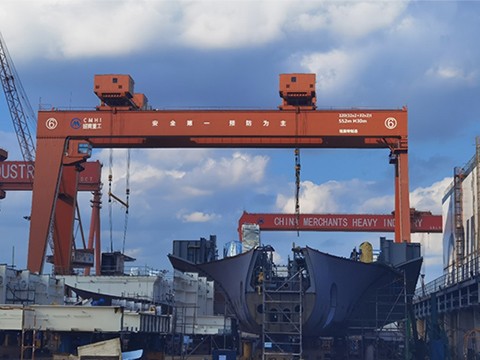 MU120t造船门式起重机