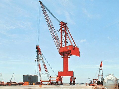 Jibao 80t gantry crane